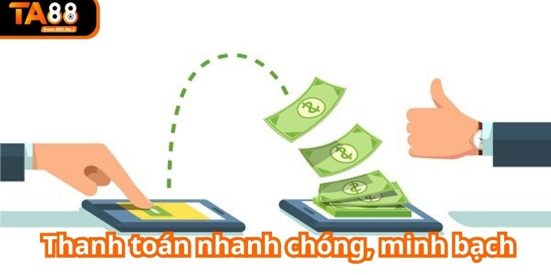 Độ uy tín đã được thể hiện qua hệ thống thanh toán